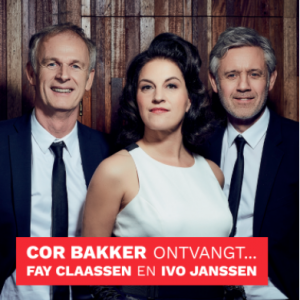 CD Cor Bakker ontvangt.. Fay Claassen en Ivo Janssen