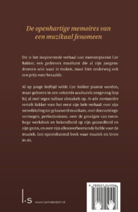In alle toonaarden - biografie Cor Bakker